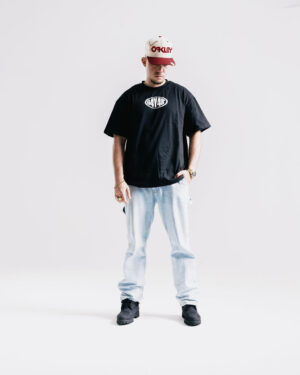 T-shirt streetwear noir G4Y4R – Classic